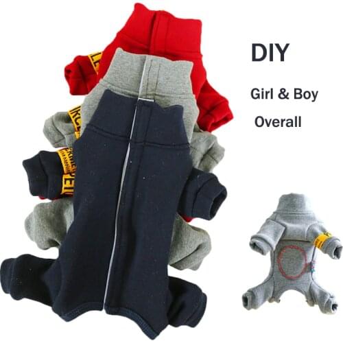 Winter Costumes for Dogs Autumn Warm Comfort Soft Red Blue Gray Puppy Clothes for Small Animal Male Female Fully Covered Belly
