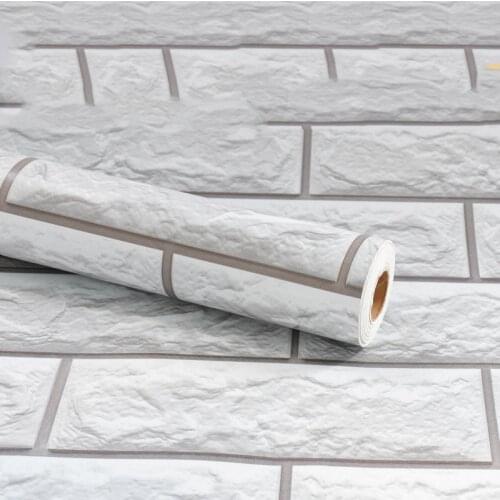 10M 3D Wallpaper For Walls Self-Adhesive Wallpaper Wall Sticker Paper Wallpapers For Living Room Vinyl Decorative Wall Adhesive