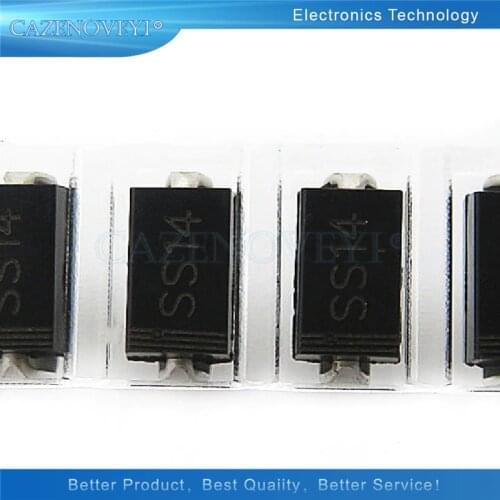 100pcs SMA Rectifier diode 1N5819 SS14 1N5822 SS34 SR160 SS16 1N5817 SS12 SR1100 SS110 SR360 SS36 SR240 SS24 SR2100 SS210 SS310