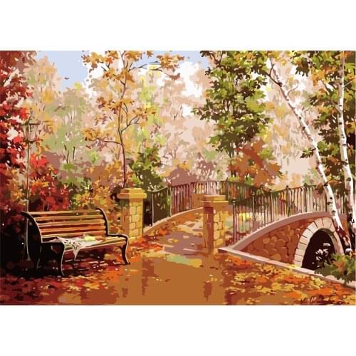 Scarlet True Paint By Number No Frame For Adults Hand Painted Painting Art Gift Diy Coloring By Numbers Kits Home Decoration