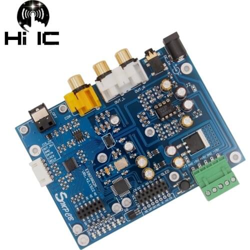 ES9038Q2M ES9038 Q2M I2S DSD Optical Coaxial IIS/DSD DOP 384KHz Input Decoder DAC Headphone Output Audio amplifier Board