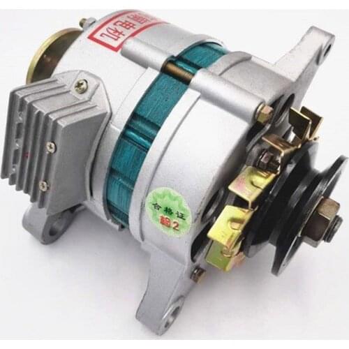 Generator 12V Permanent Magnet AC/DC Charging With Lamp Dual Purpose For Agricultural Vehicles, Tricycles, Four-Wheel Tractors