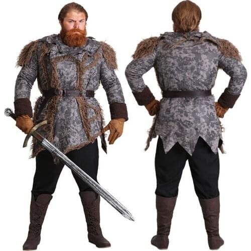 Halloween Adult Role Play The Viking savage Vikings Gone Wild cosplay warrior costume