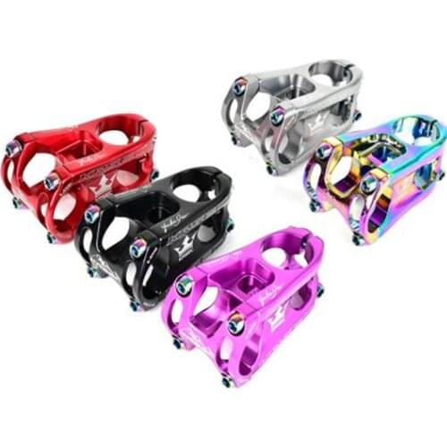 KRSEC MountainBike 31.8*28.6*50mm Cycling Aluminium Alloy Handlebar StemCNC Bicycle Stem MTB Cross Country Road Bike Accessories
