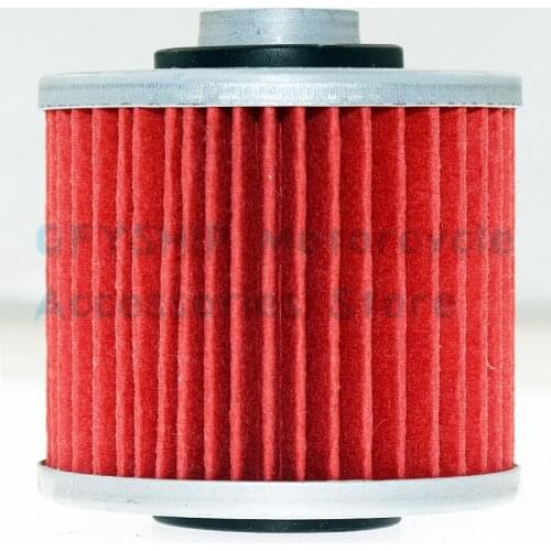 Motorcycle Oil Filter Moto HF145 Filters For Yamaha ATV YFM600 FWAK Grizzly YFM700 R YFM 600 700 Raptor Special Edition Gytr