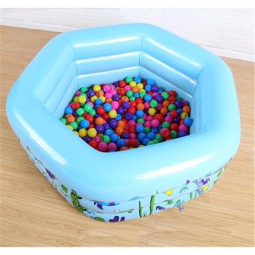 New Cartoon Inflatable Swimming Pool Mattress Bathing Water Pool Home Use Ocean Ball Play Game Paddling Pool For Kids Adult