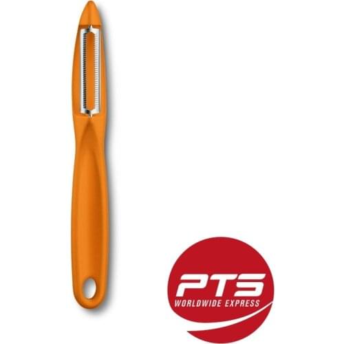 VICTORINOX Original Genuine Vickers Swiss Army Universal Peeler with Ultra Sharp Edge Luxury Swiss Made Specialty Orange Colour