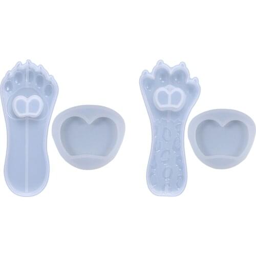 Bottle Opener Keychains Silicone Mold DIY Handmade Pendant Clay Epoxy Resin Mould Jewelry Casting Moulds Charms Making Tools