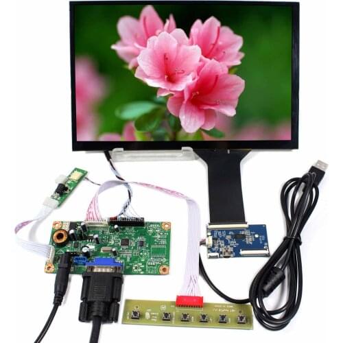 VGA LCD Controller Board 10.1inch 1920X1200 B101UAN02.1 With Capacitive Touch Screen