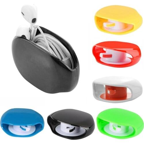 Portable Manager Wire Winder Cable Clip Portable Super Cord Protector Holder For Mobile phone Charging Cable Organizer