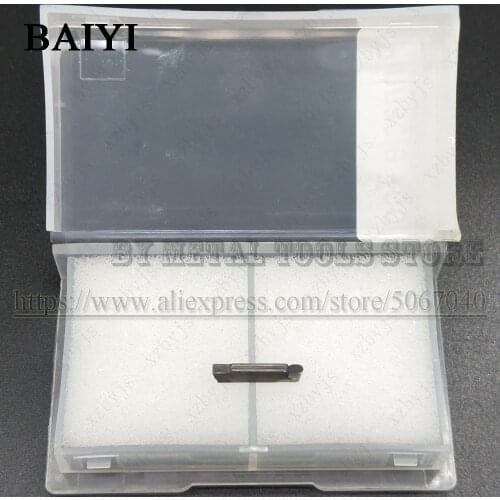1pc MRMN200 CBN grooving inserts 2mm Slotted Carbide blade Parting and grooving metal Tool Lathe Tool grooving turning tool
