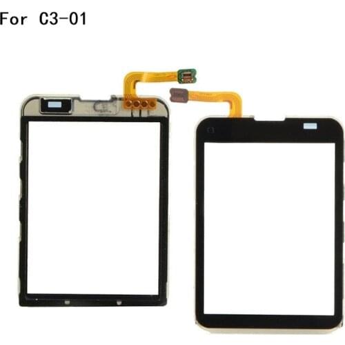 High quality phone touch screen For Nokia C3-01 C3 01 Sensor Touch Screen For c3-01 Trunk Panel Front glass