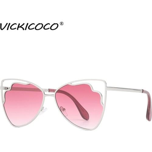 2021 Cat Eye Women Luxury Sunglasses Fashion Brand Designer Black White Pink Pattern Eyewear Men Vintage Shades UV400 Oculos