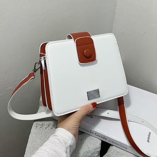 All-match simple shoulder messenger bag women Shoulder Crossbody Small Square Bag High quality Handbags and purse 2020 fashion