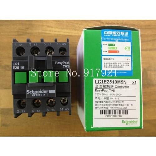 [ZOB] original LC1E 2510 220V AC contactor genuine original --5pcs/lot