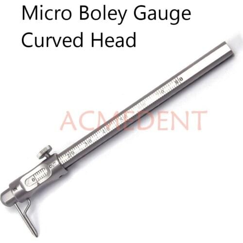 1~10Pis Dental Micro Boley Gauge Aesthetic Mark Teeth Size Measure Orthodontic Implant 0~8CM