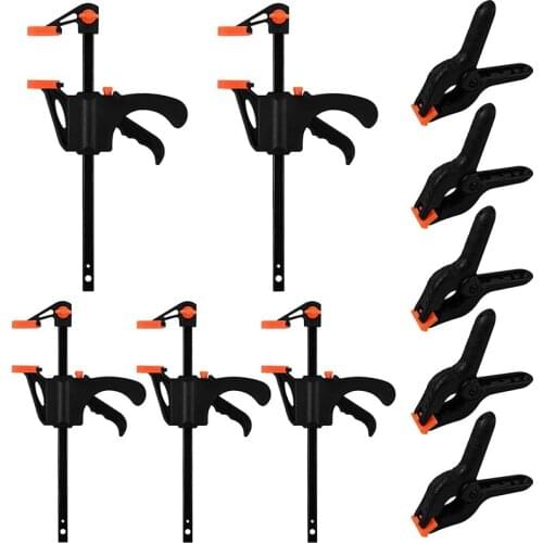 10Pcs Single-Hand Fixtures, Screw Fixtures, Quick Release Fixtures Fixtures Fixtures One-Handed Fixture Sets