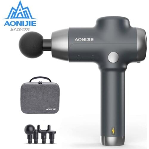 AONIJIE E4408 Handheld Fascia Massage Gun Professional Percussion Deep Tissue Massager Muscle Pain Relief Therapeutic Recovery