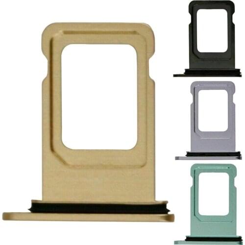 2020 new Sim Tray Holder For for iPhone 11/11 Pro SIM Card Tray Slot Holder Adapter Socket Repair Parts dropship