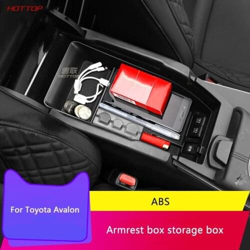 For Toyota Avalon 2019 2020 Interior Modification Of Central Control Storage Box Armrest Box Storage Box