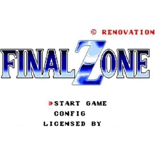 FINAL ZONE 16 bit MD Game Card For Sega Genesis Mega Drive