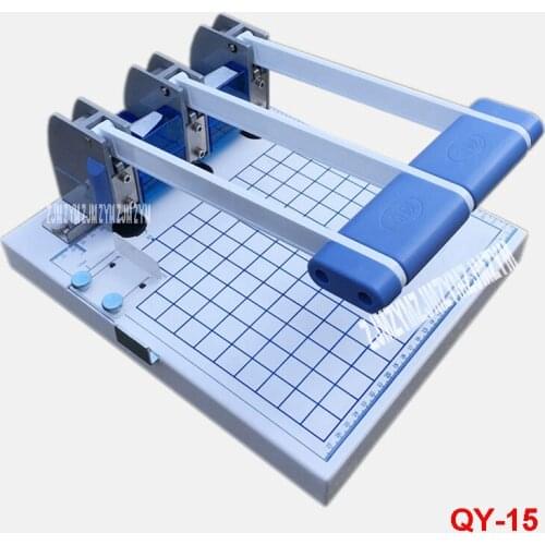 Three - Piece Binding Machine QY - 15 File Binding Machine Three - hole Punching Machine File Cover Binding Machine Hole 5mm