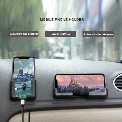Multifunction Car Phone Mount Cell Phone Holder Lightness Portability No Space Occupy Stand Auto Interior Accessories