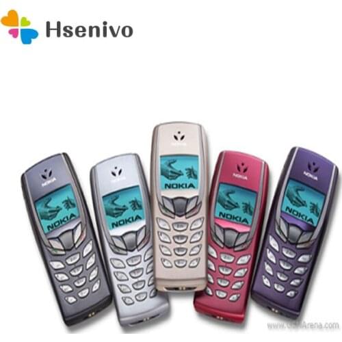 6510 Original Unlocked Nokia 6510 2G GSM Unlocked Cheap Refurbished Celluar Phone one year warranty Free Shipping