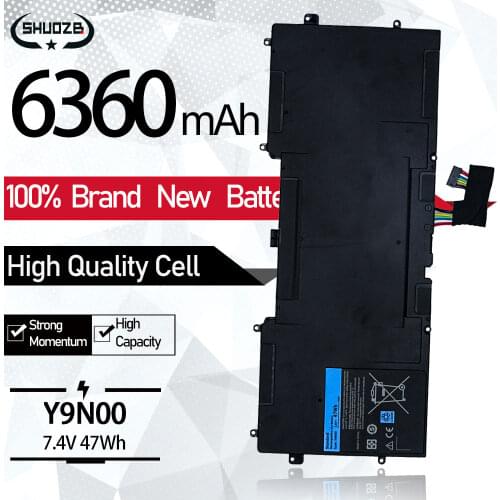 New Y9N00 Laptop Battery For Dell XPS 12 13 L321X L321X L322X 9Q33 9333 L221X Series C4K9V 3H76R PKH18 489XN P29G 7.4V 47WH