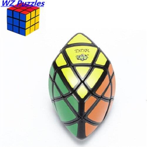 Original LanLan 6 Axis John Curvy Magic Cube Hexahedron Diamond Speed Puzzle Antistress Brain Teasers Christmas Educational Toys