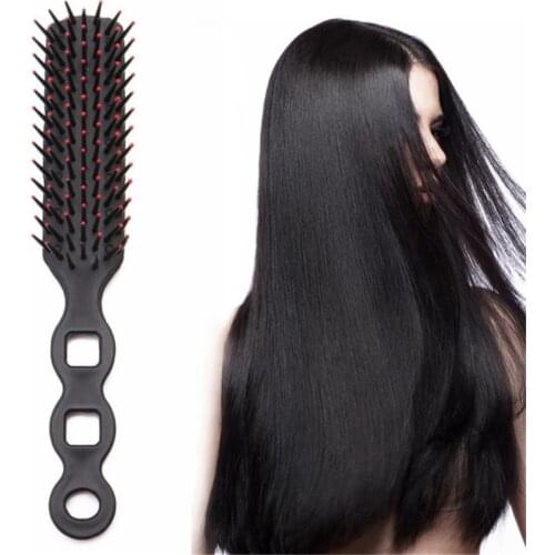 Salon Hairdressing Cushion Professional Massage Plastic Hair Comb Anti-static Styling Tools