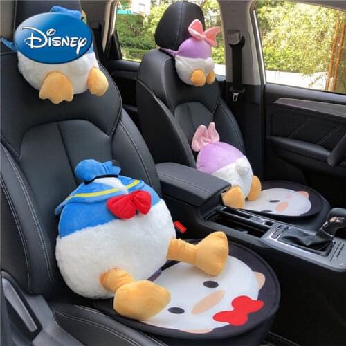Disney Cars Donald Duck Daisy Headrest Car Neck Pillow Creative Cartoon Cute Car Pillow Car Pillow