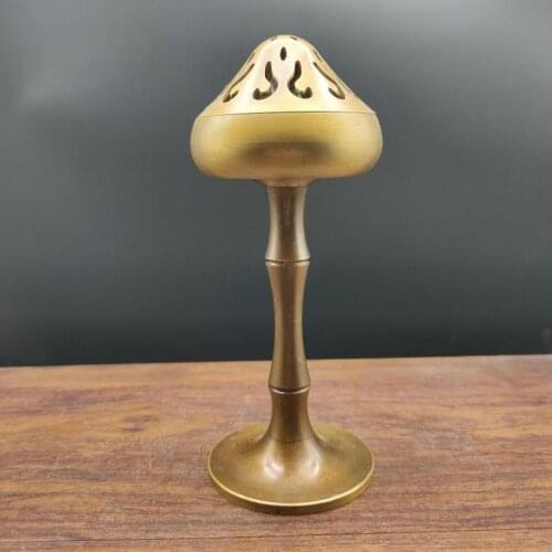 Tibet Copper converter Incense Burner Censer Incense Holder Bakhoor Incense Sticks Cones Home Crafts bedroom office Desk Ornamen