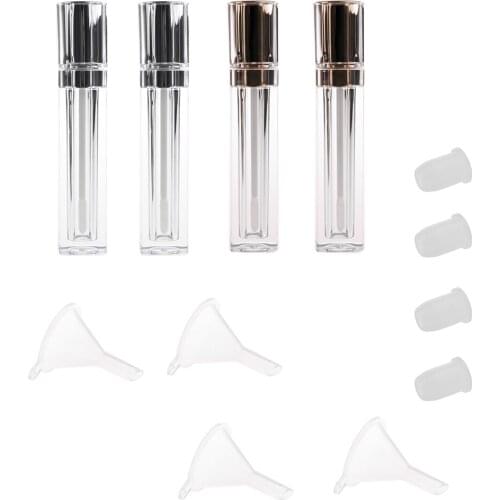 Pack 8ml Empty Lip Gloss Balm Tubes Applicators Container Vial