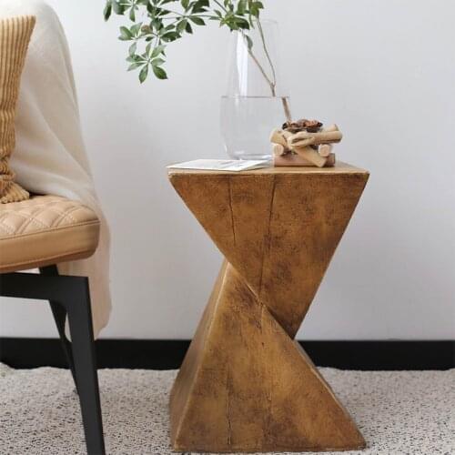 Nordic Coffee Tables Solid Wood Living Room Furniture Creative Fashion Tea Table Modern Minimalist Casual Retro Sofa Side Table