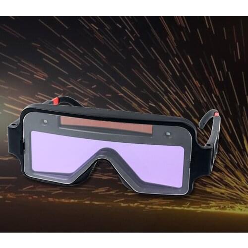 1 Pair Solar Auto Darkening Welding Goggle Safety Protective Welding Glasses Mask Helmet, Eyes Goggles Mask Anti- Goggles
