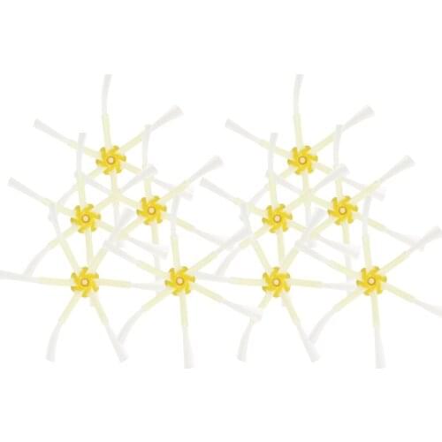 10 x Side Brush 6-armed for iRobot Roomba 500 600 700 Series 550 560 630 650 760 770 780 Vacuum Cleaner Accessories Parts
