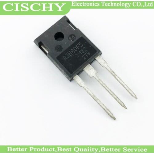 5pcs/lot RJH60F5DPQ RJH60F5 60F5 TO-247 80A 600V Power IGBT In Stock