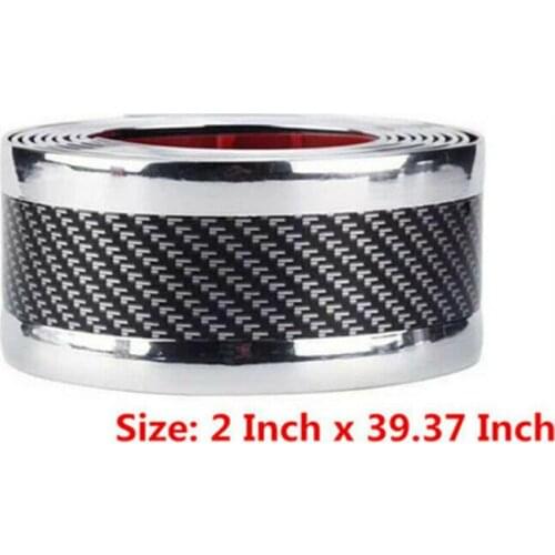 Cars Sticker Door Parts Scuff Plate Sill Strip Silver Accessories Body