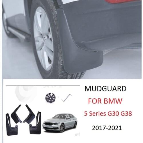 FOR BMW 5 Series G30 G38 2017-2021 Fender Mud Guard Splash Flaps Mudguards 2017 2018 2019 2020 2021 Car Accessories 4PCS