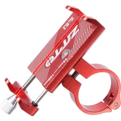 Mobile Phone Holder Mount Bicycle Phone Navigation Fixed Bracket Moto Handlebar Aluminum Alloy Bike Rack