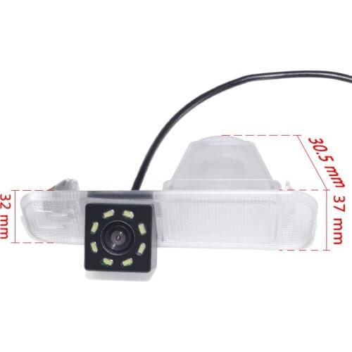 Winnida HD CCD Car Rearview Camera Backup Parking Reverse Camera For KIA Rio K2 UB Pride Sedan 2007-2016 Free Shipping