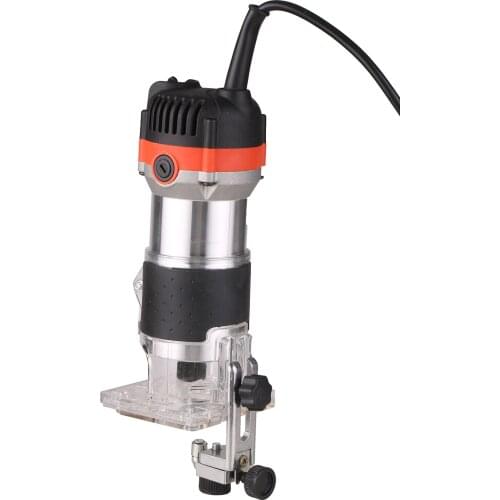 KKmoon 800W 30000r/min Electric Wood Trimmer Wood Router Laminate Trimmer Professional Slotting Trimming Grooving Machine