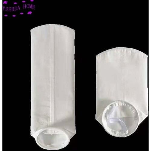 180x430mm PP/Stainless Ring environmental protection Industrial Filter Sock Pocket Bag 0.2/0.5/5/10/25/50/75/100/200/300 micron
