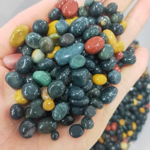 Beautiful Natural Alxa Stone Tumbled Polished Crystal Gravel Healing Chakra Reiki Energy Collection As Gift
