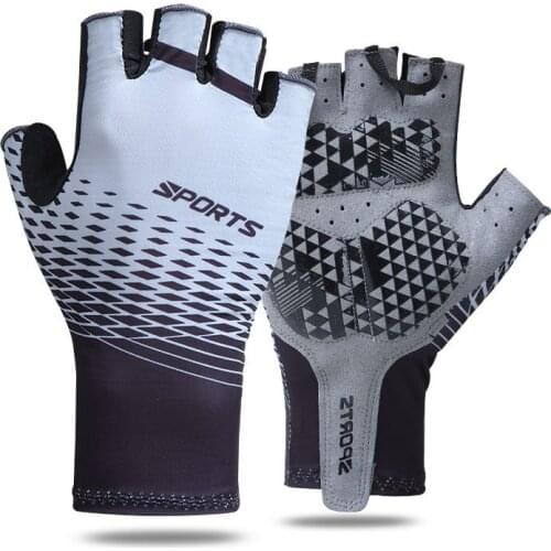 Men Cycling Gloves Sports Racing Bicycle Half Finger Gel Gloves Women Summer Road Bike Anti-slip Outdoor Sport Glove