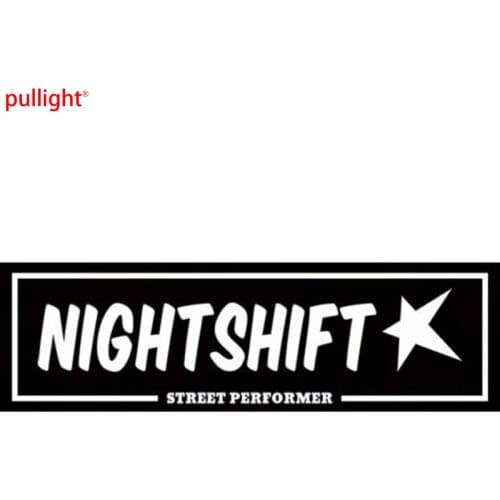 NightShift street performer box slap sticker JDM stance window bumper decal Car Styling Car Sticker Car Accessories