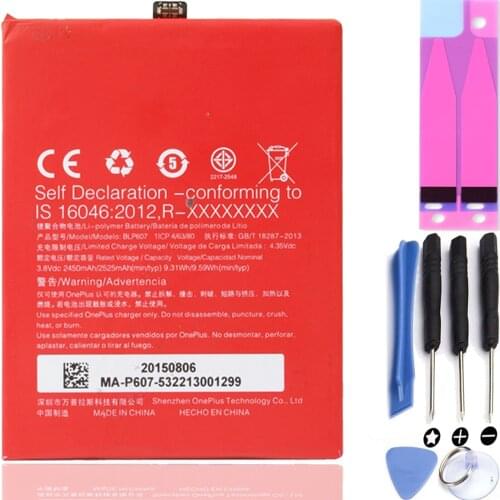 Original Blp607 battery for Oneplus X / One Plus X