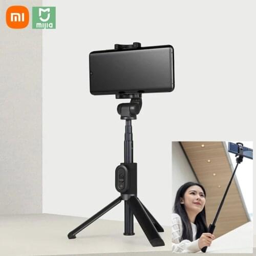 Original Xiaomi Mijia Mi Zoom Tripod Selfie Sticks with bluetooth Remote Foldable Extendable Monopod for iOS Android