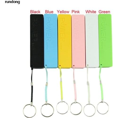 2019 new Portable Power Bank External Backup Battery Charger With Key Chain Gift Car Accessories wholesale AUG15